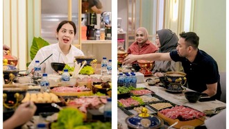 Pesta Ultah Raffi-Nagita Meriah! Bertabur Cake hingga Makan-makan Hotpot