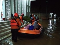 Sungai Meluap, Ratusan Rumah di Ciamis Terendam Banjir