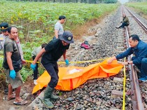 Seorang Pria Tewas Tertabrak Kereta Api di Simalungun