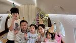 Raffi Ahmad-Nagita Slavina Rayakan Ultah Kumpul Bareng Anak