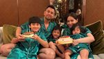 Raffi Ahmad-Nagita Slavina Rayakan Ultah Kumpul Bareng Anak