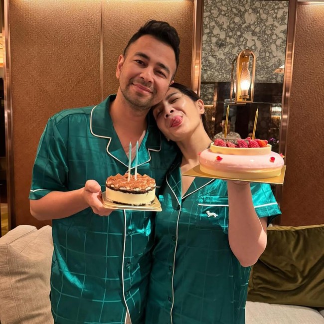 Raffi Ahmad-Nagita Slavina Rayakan Ultah Kumpul Bareng Anak