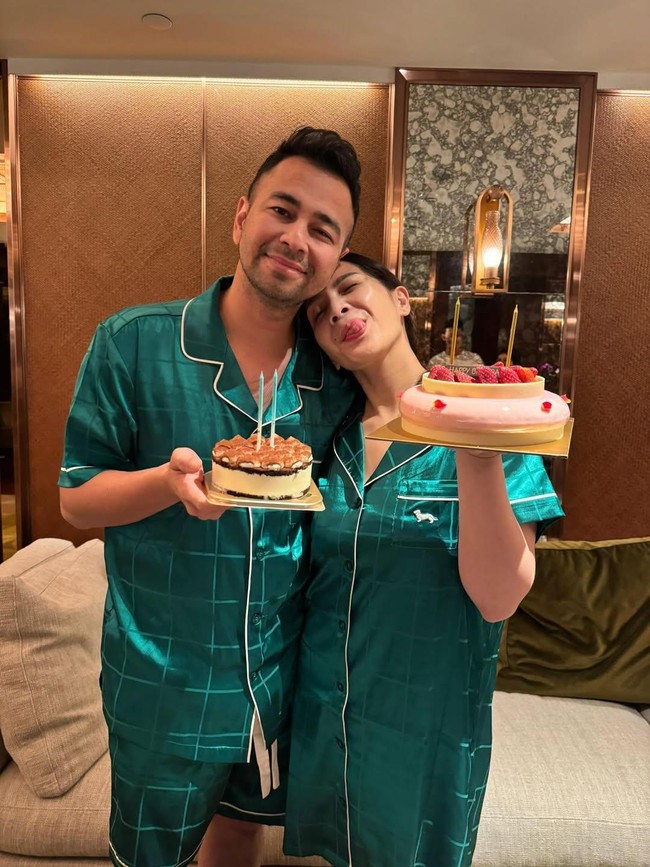 Raffi Ahmad-Nagita Slavina Rayakan Ultah Kumpul Bareng Anak