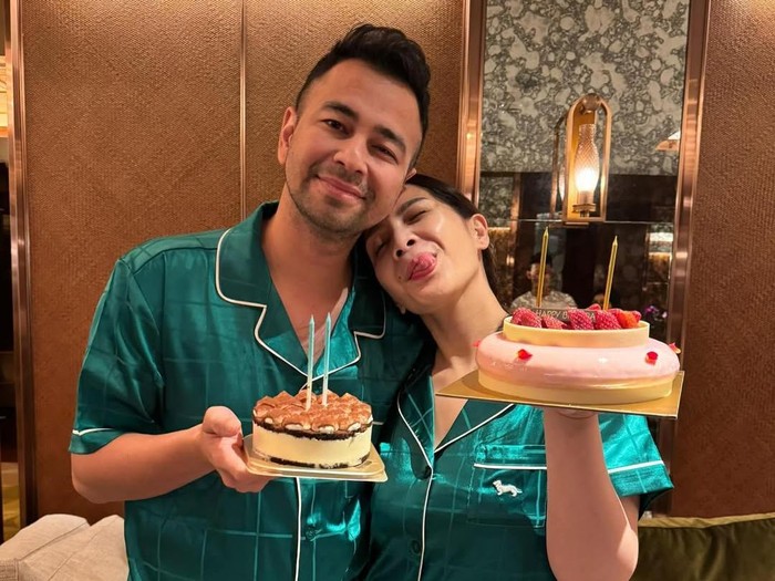 Raffi Ahmad dan Nagita Slavina ulang tahun.