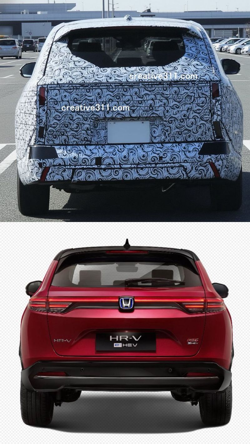 Spyshot Honda HR-V generasi ketiga diambil oleh Creative Trend di Jepang
