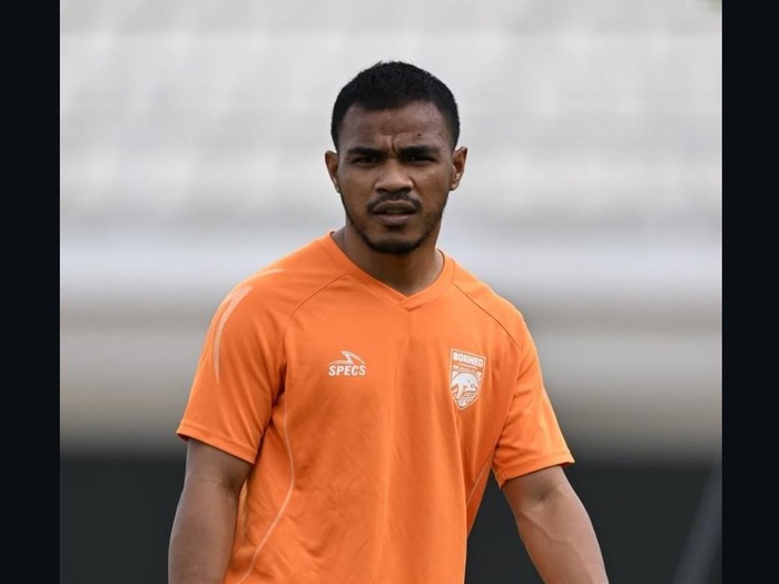 Striker Borneo FC Samarinda Habibi Jusuf.