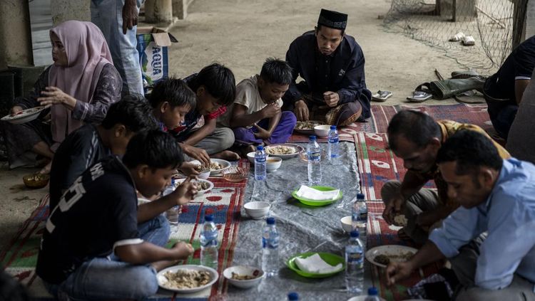Tradisi Meugang Jelang Ramadan Warga Aceh Utara untuk Korban Bencana