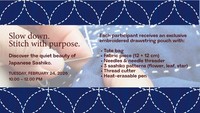 Belajar Motif Bordir Ala Jepang yang Filosofis di Workshop Japanese Sashiko