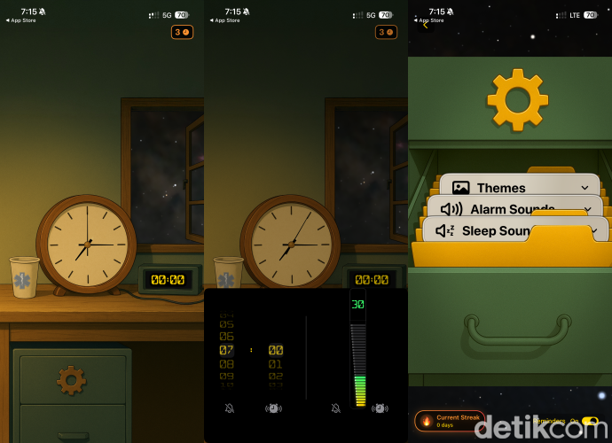 Aplikasi Bangun + Bergerak