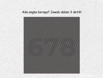 Jangan Terkecoh dengan Garis-Garisnya, Ada Angka Rahasia di Dalam Gambar Ini
