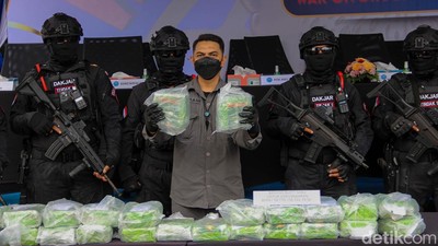 BNN RI Musnahkan Puluhan Kilogram Narkotika Golongan I