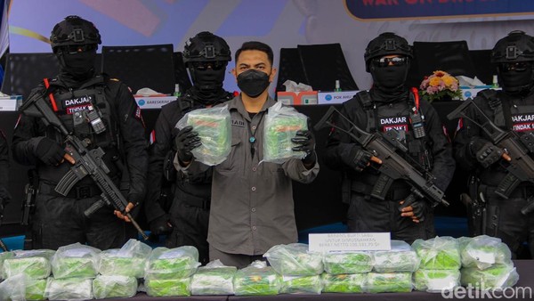 BNN RI Musnahkan Puluhan Kilogram Narkotika Golongan I
