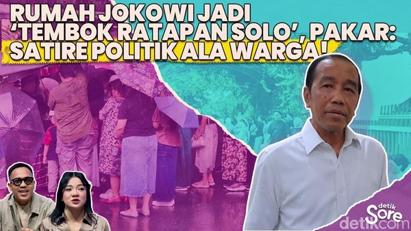 Video: Pakar Ungkap Makna Satire Rumah Jokowi Ditag Tembok Ratapan Solo