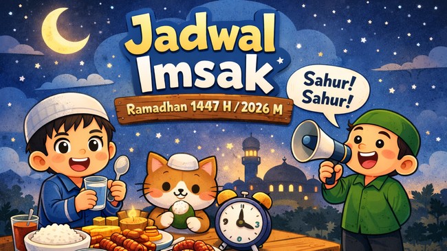 Waktu Imsak-Azan Subuh Kota Makassar 17 Maret 2026, Jangan Sampai Terlewat!
