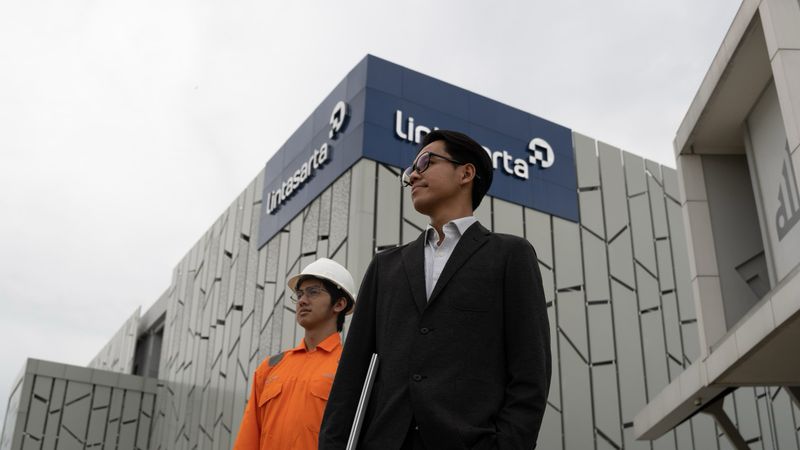 Ilustrasi layanan Lintasarta Ilustrasi layanan Lintasarta.