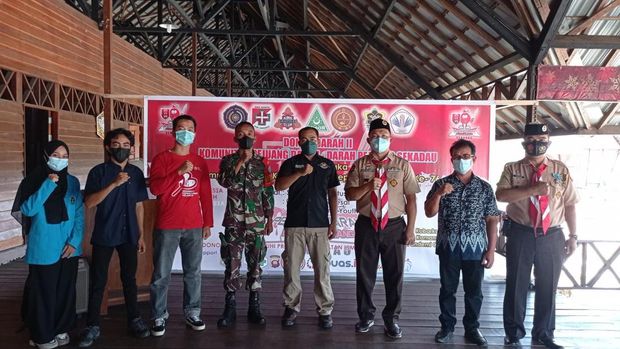 Ipda Subhan Syah Khan gagas komunitas pejuang darah di Sekadau, Kalbar