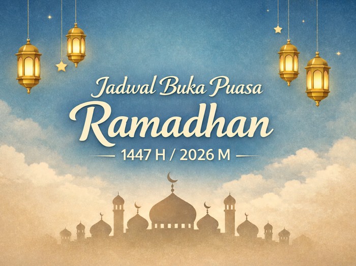 Jadwal buka puasa Ramadhan 2026