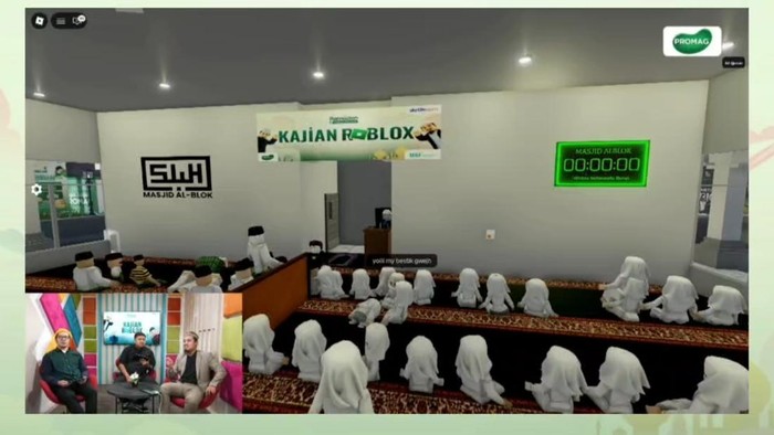 Kajian Roblox yang digelar detikcom hari ini, Rabu, 18 Februari 2026, selesai digelar. Acaranya seru banget dan banyak pelajaran yang bisa peroleh dari ceramah Ustadz Abi Azkakia.