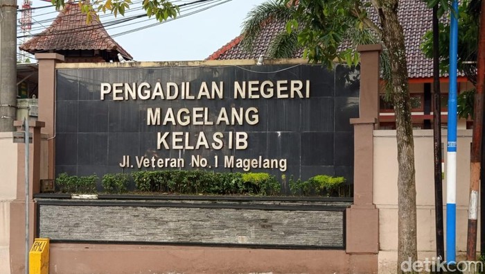 Kantor Pengadilan Negeri (PN) Magelang di Jalan Veteran No 1 Magelang, Rabu (18/2/2026).