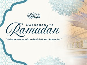 30 Kartu Ucapan Marhaban Ya Ramadan 2026, Visualnya Keren dan Gratis!