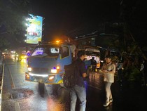 Truk Diduga Rem Blong Tabrak Sejumlah Kendaraan di Kota Batu