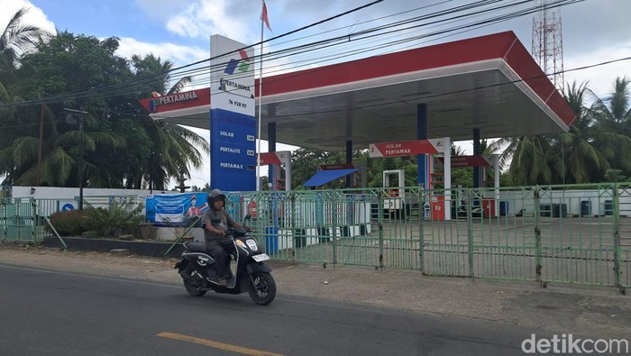 Agen Premium dan Minyak Solar (APMS) di Kecamatan Bontoharu, Kabupaten Kepulauan Selayar.