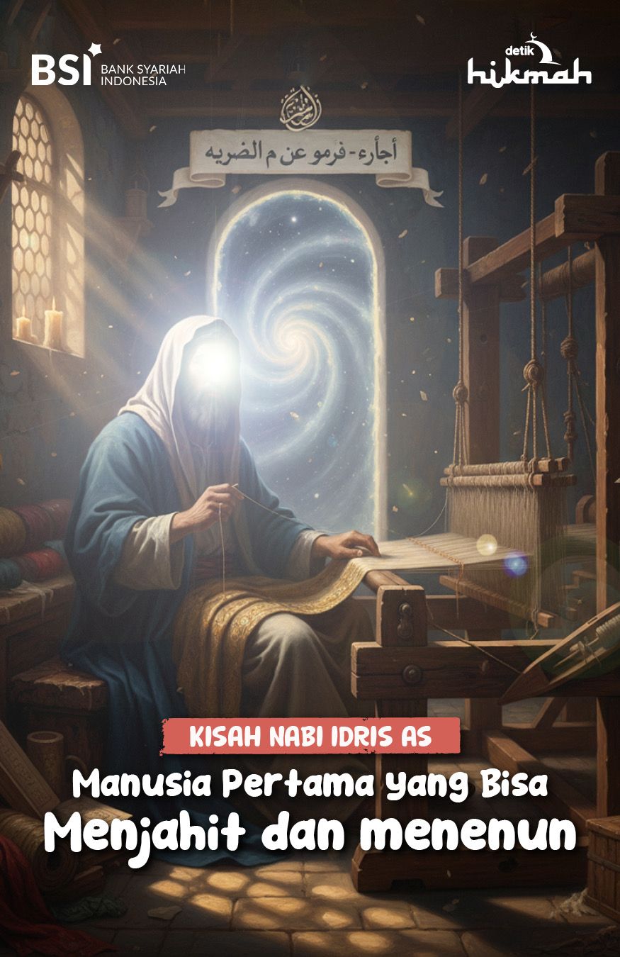 Kisah Nabi Idris, Manusia Pertama yang Bisa Menjahit dan Menenun