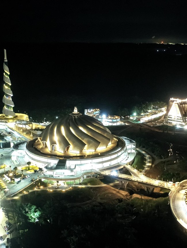 Sederet Potret Persiapan Masjid Negara di IKN untuk Gelar Tarawih