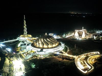Sederet Potret Persiapan Masjid Negara di IKN untuk Gelar Tarawih