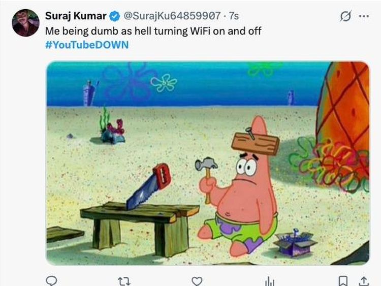 Meme Kocak YouTube Down di Seluruh Dunia