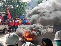 Demo Serikat Buruh di IMIP Morowali Ricuh, 2 Sekuriti Alami Luka Bakar