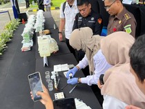 BNN Musnahkan 102 Kg Barang Bukti Narkoba: Selamatkan 401 Ribu Orang