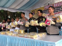 Pengedar Narkoba 35 Kg Dikejar-kejar Polisi 12 Jam di Hutan Lamandau