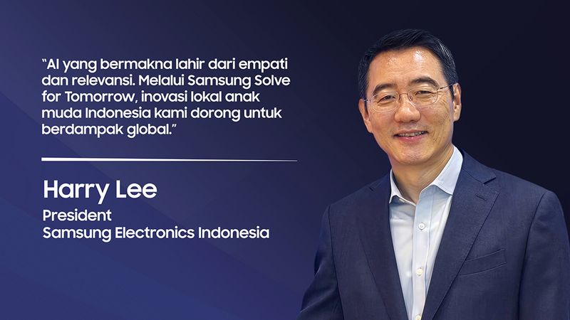 President Samsung Electronics Indonesia Harry Lee.