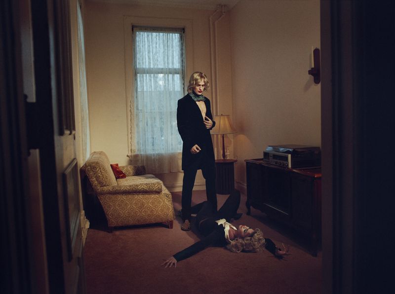 Robert Pattinson dan Zendaya pemotretan untuk majalah Interview.