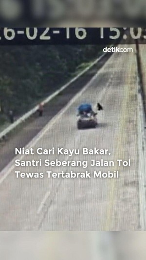 Video Niat Cari Kayu Bakar, Santri di Lampung Tengah Tewas Tertabrak Mobil