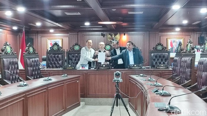 Sidang MKD DPR di Nusantara I, DPR RI, Senayan, Jakarta, Rabu (18/2/2026).
