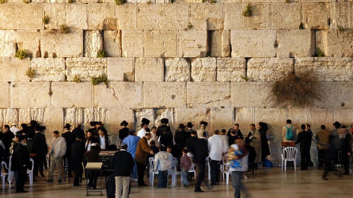 Tembok Ratapan di Yerusalem
