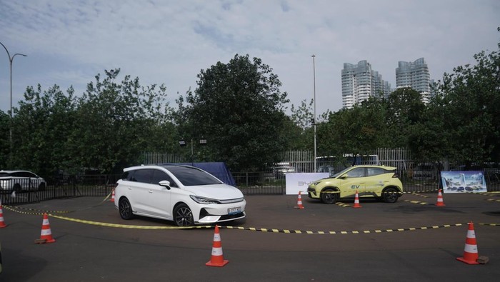 Test drive BYD di IIMS 2026