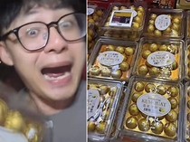 Harga Murah, Isinya Bikin Kaget! TikToker Ketipu saat Beli Ferrero Rocher
