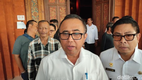 Wali Kota Denpasar I Gusti Ngurah Jaya Negara saat ditemui di Gedung Dharma Negara Alaya (DNA) Denpasar, Rabu (18/2/2026). (Foto: Firizqi Irwan/detikBali)