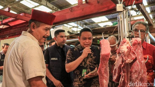 Antisipasi Lonjakan, Satgas Pangan Cek Harga Beras hingga Minyak di Pasar Koja