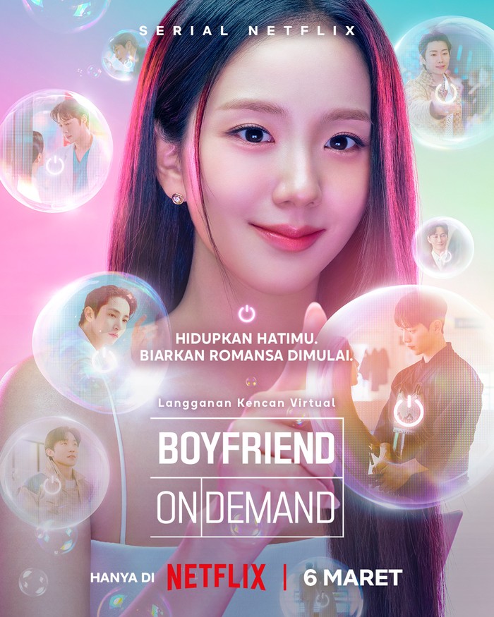 Poster drama Korea terbaru Netflix 2026 Boyfriend on Demand.