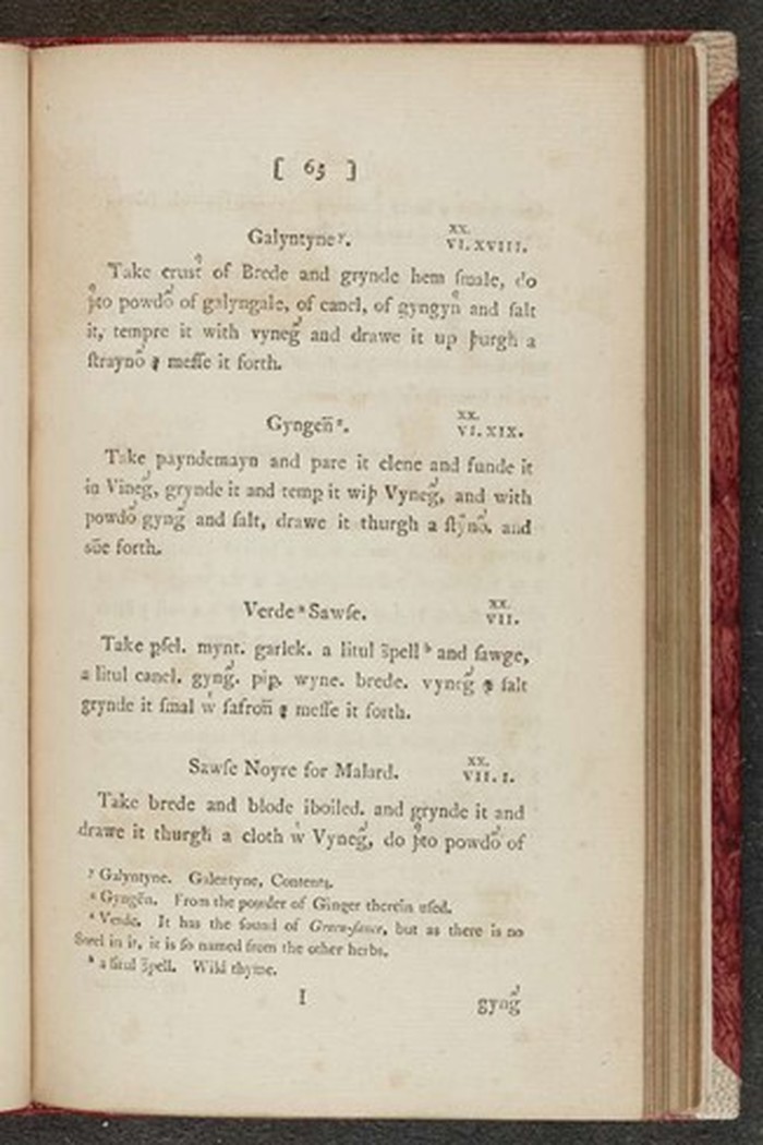 Buku masak tertua di dunia