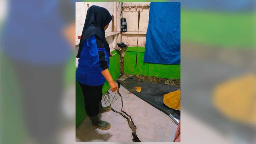 Dampak yang diakibatkan bencana pergerakan tanah yang terjadi di Kabupaten Tasikmalaya, Jawa Barat. (Dok. BPBD Kabupaten Tasikmalaya)