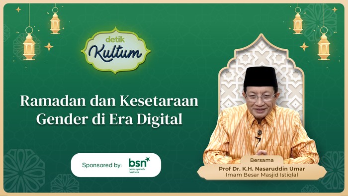 detikKultum Prof Nasaruddin Umar Eps 21, Rabu (11/3/2026).