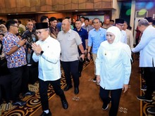 Rakor dengan Menko Pangan, Khofifah Ungkap Progres MBG di Jatim