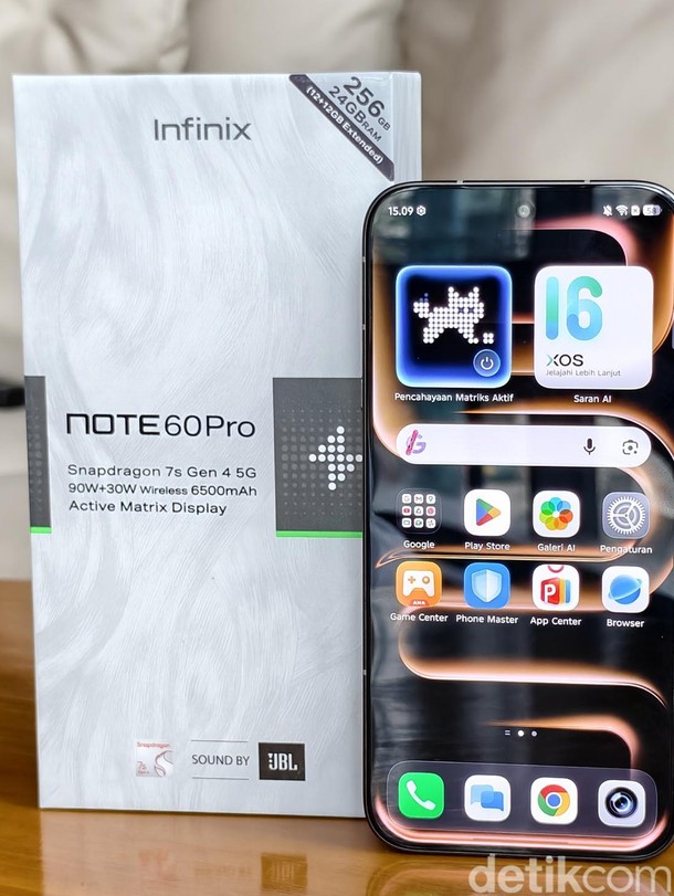 Review Infinix Note 60 Pro: Spek Naik Kelas, Gaming Mulus Tanpa Batas