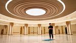 Interior Masjid Negara IKN yang Dipakai buat Salat Tarawih Perdana