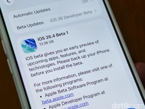 iOS 26.4 Beta 1 Rilis, Ini Fitur Baru iPhone yang Segera Hadir